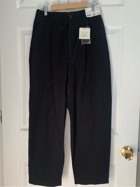 Black Tapered Dress Pants